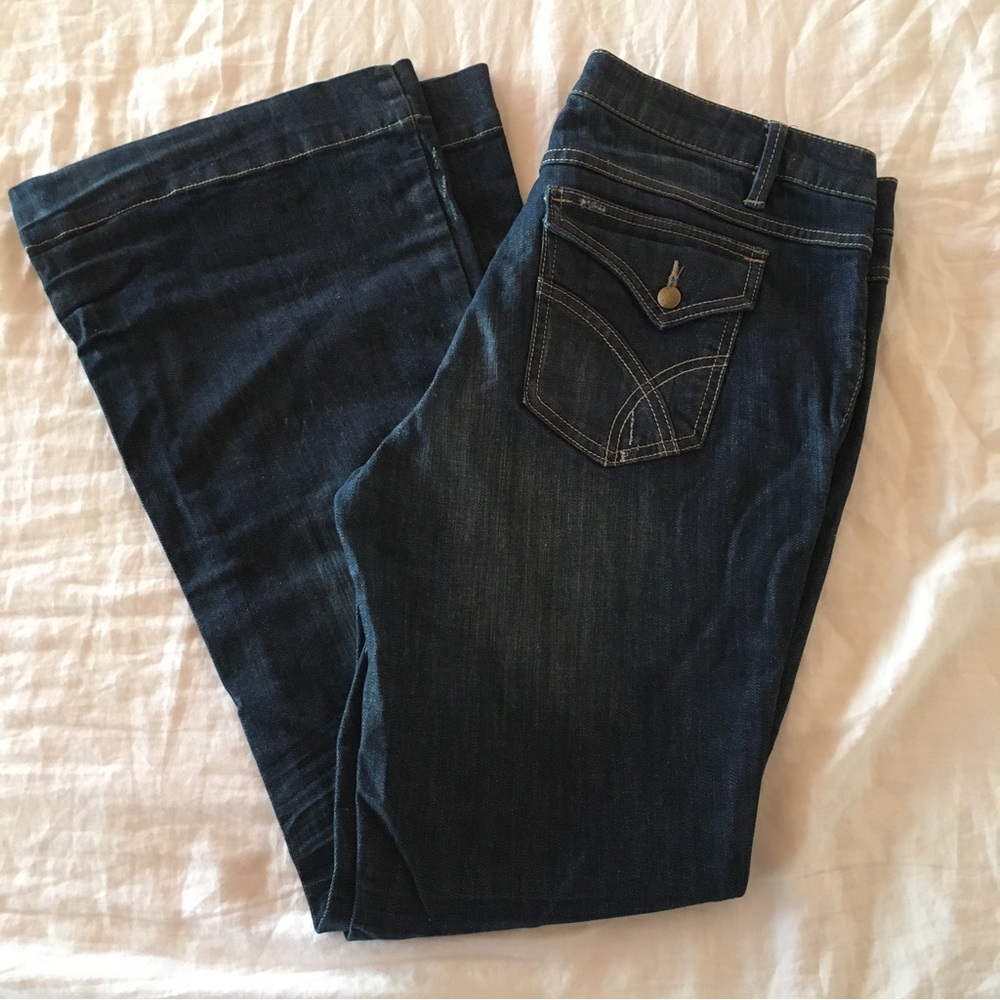 Women's Denim Route 66 Flare Jeans Pants. Size 11/12